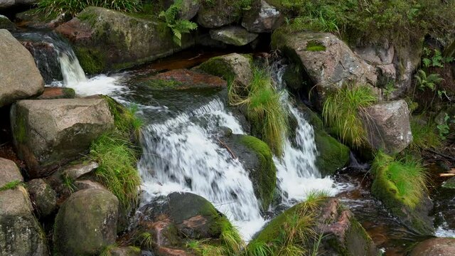 Oberer Bodewasserfall bei Braunlage im Harz