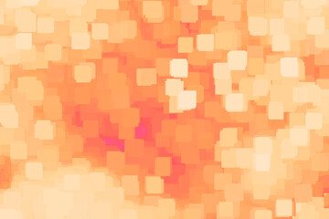 Abstract image with orange fragments for autumn abstract orange background of autumn card or to create orange cheerful mood effect of orange card
