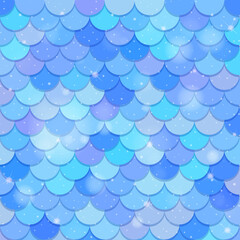 Fish scale seamless pattern background © GraphicsRF
