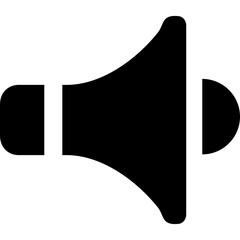 illustration vector icon of sound