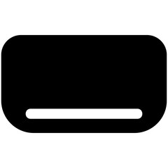 illustration vector icon of touchpad