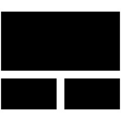 illustration vector icon of touchpad