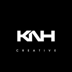 KNH Letter Initial Logo Design Template Vector Illustration