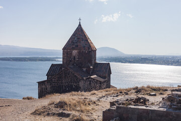 Ancient stone monastery Sevanavank, Armenia