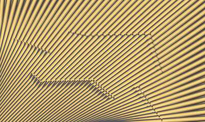 Abstract halftone lines background, geometric dynamic pattern, vector modern design texture.