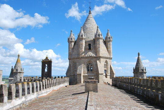 エヴォラ大聖堂の屋上