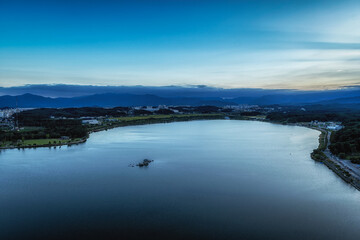 Obraz na płótnie Canvas Gyeongpoho lake view
