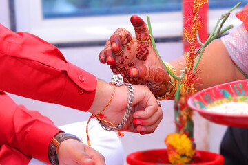 indian wedding full story with bridal and groom start to end with fashion & tasty food, jewelry & decoration saptapadi samayu javtal ganesh Puja beautiful background all wedding rituals sindur