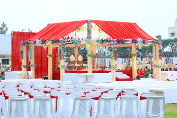 indian wedding full story with bridal and groom start to end with fashion & tasty food, jewelry & decoration saptapadi samayu javtal ganesh Puja beautiful background all wedding rituals sindur