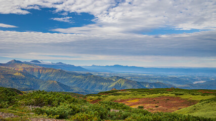 紅葉　旭岳　カムイミンタラ　絶景