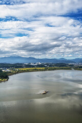 Fototapeta na wymiar Gyeongpoho lake view