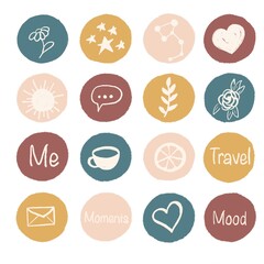 Hand drawing Title for Story Highlights 