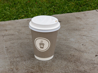 coffee cup on the table