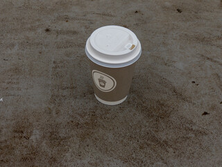 garbage bin in the city