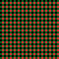 Red and green tartan plaid Scottish Seamless Pattern. Lumberjack flannel Texture tartan, plaid, tablecloth, shirt, clothes, bedding, blankets, textile. Christmas wallpaper, wrapping paper, background.