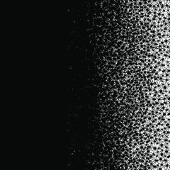 Black spiders background. Vector illustration.