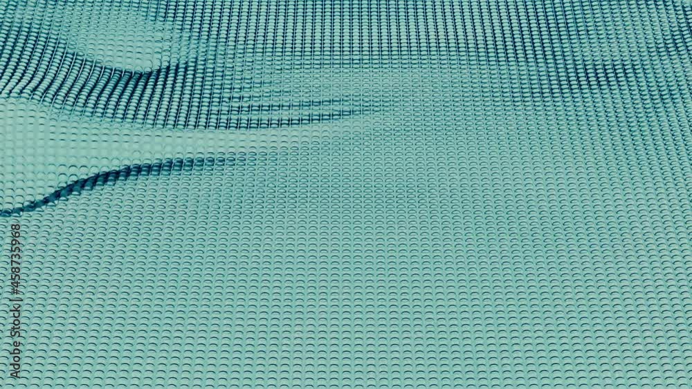 Poster minimalistic colorful rippling background. design. geometric motion pattern with wavy surface of man