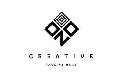 OON rectangle three latter logo vector