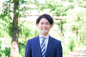 ビジネスマン　ポートレート