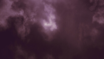 Nature sky background with abstract red clouds