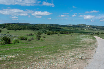 panoramic views from Mount Ai-Petri. Crimea