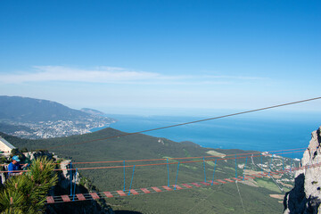 panoramic views from Mount Ai-Petri. Crimea