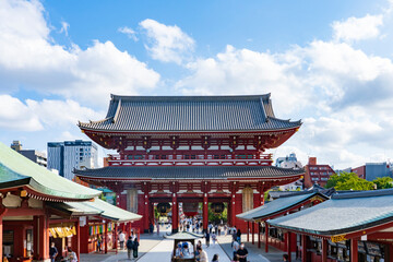 Fototapeta premium 【東京都】浅草 浅草寺