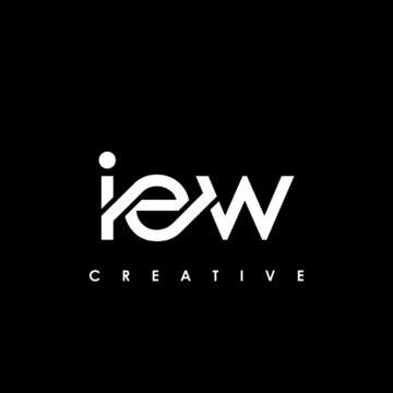 IEW Letter Initial Logo Design Template Vector Illustration