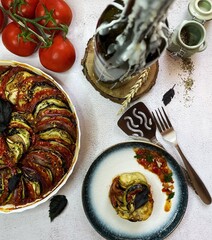 grilled chicken with vegetables