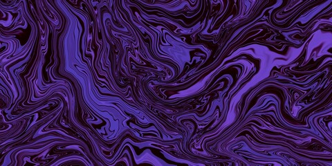Abstract dark purple background in the style of fluid art