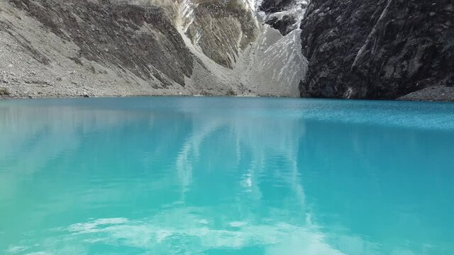 Video shoot with drone in Huaraz, Peru