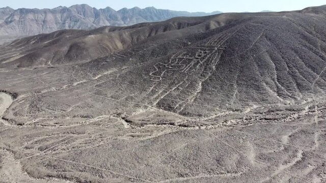 Video shoot with drone in Nazca, Peru
