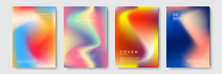 Abstract vector covers design template. Geometric gradient background. Background for decoration presentation, brochure, catalog, poster, book, magazine