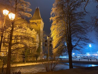 paysage de conte de fées