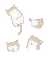 set of princess cats