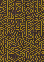 Colour Hexagon Tile Connection art background design illustration