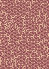 Colour Hexagon Tile Connection art background design illustration