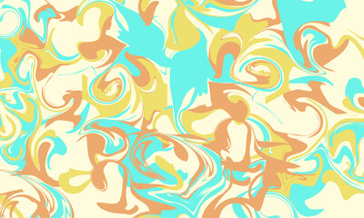 マーブリング模様