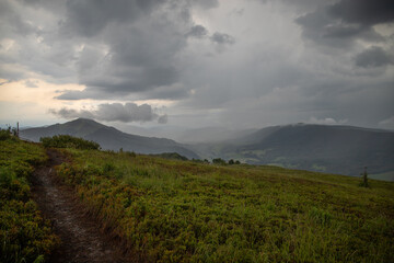 Trail in the mountains (Bieszczady PL) © Dominik