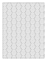 Pattern Coloring Pages for Coloring Book