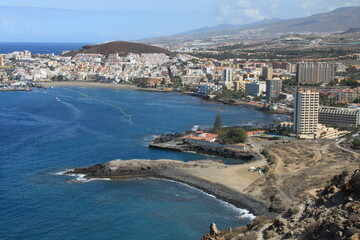 Fototapeta premium los cristianos guaza mountain