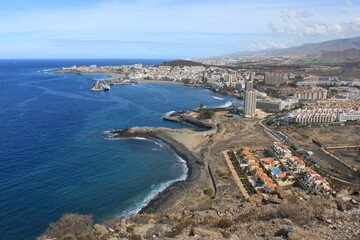 Fototapeta premium los cristianos guaza mountain