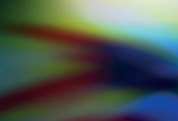 Dark Blue, Green vector blurred bright template.