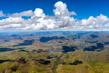 Obraz premium Lesotho, südwestliches Hochland
