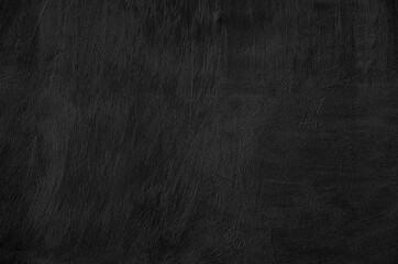 Old black background texture. Close-up.