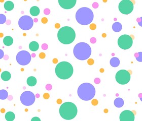 seamless pattern with circles