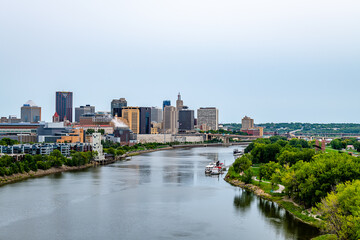 Views of St. Paul from the High Bridge Overlook