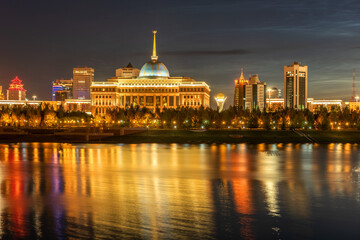 Fototapeta premium Residence of the President of Kazakhstan Ak Orda in the city of Astana