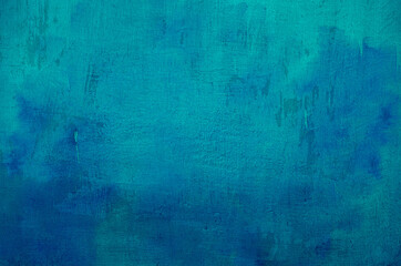 Blue old wall background texture