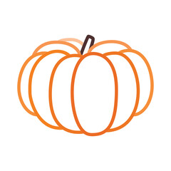 Pumpkin Icon, Pumpkin Vector, Fall Harvest, Thanksgiving Pumpkin, Gourd Icon, Halloween Pumpkin Vector Illustration Background